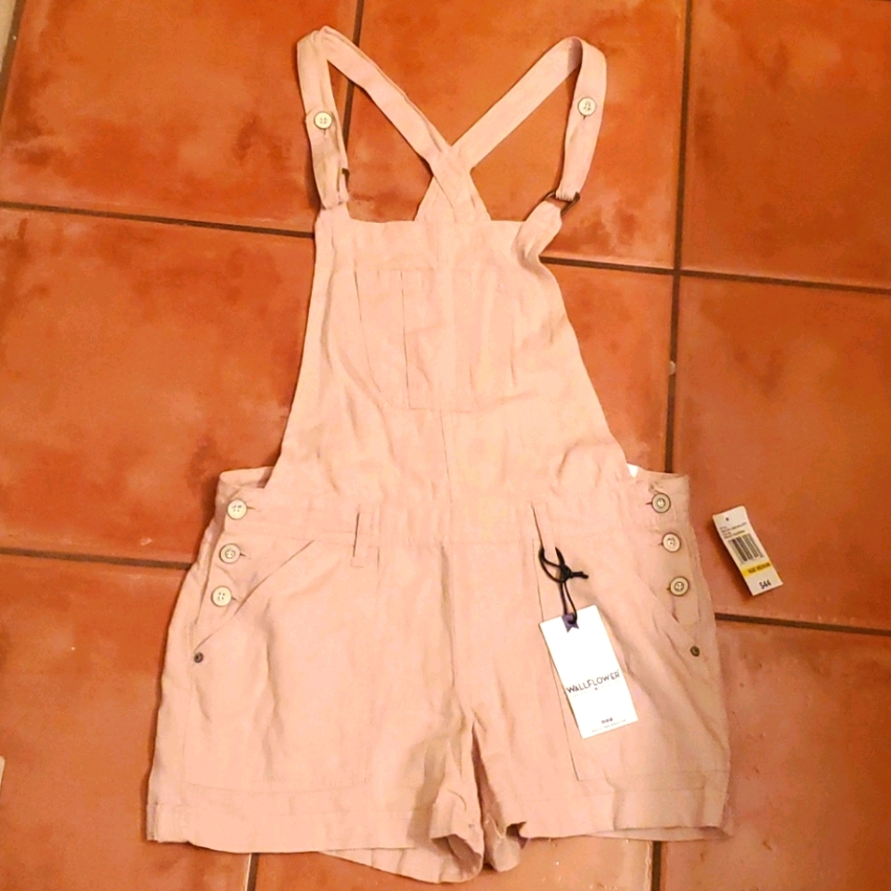 NWT Wallflower overalls sz M